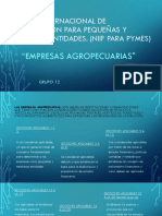 Niif para Pymes-Empresas Agropecuarias