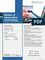 UNITAR Master of Information Technology - Factsheet (270121)