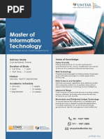 UNITAR Master of Information Technology - Factsheet (270121)