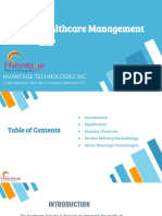 Healthcare Management ERP: Hvantage Technologies Inc