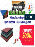 Launching of Rubber Tiles