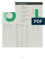 Personal Budget & Net Worth Statement