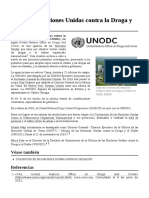 Oficina de Naciones Unidas Contra La Droga y El Delito: Véase También