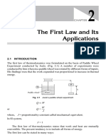First Law & Its Applications