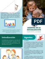 Diptico Agentes de Socializacion