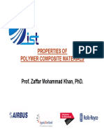 Properties of Polymer Composite Materials: Prof. Zaffar Mohammad Khan, PHD