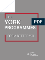 YSJ Programmes Brochure