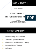 LECTURE Strict Liability RVF 2018