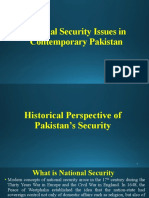INTR606 National Security Issues in Contemporary Pakistan 1st Lecture 11 04 2021 - 92545