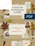 LIterasi Dan Belajar Di SMK