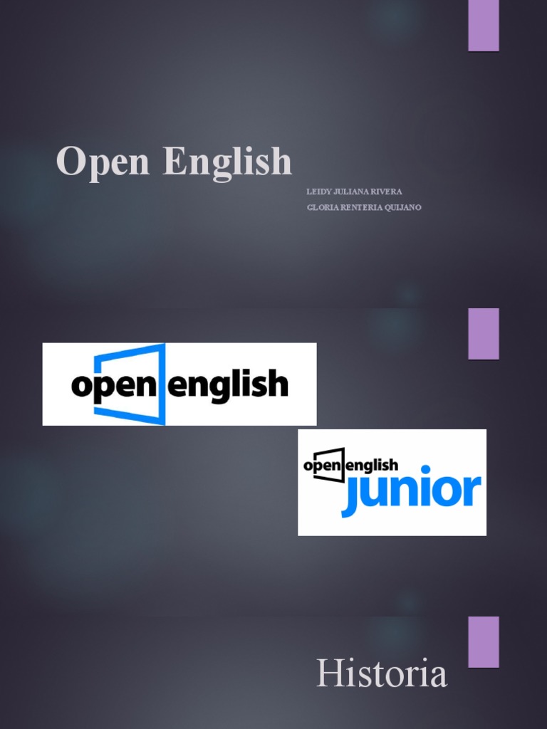 Historia y Método de Open English | PDF | Idioma en Inglés | Internet