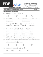 Mathematics: Rapid Crash Course