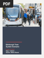 Edinburgh Tram System - Case Study