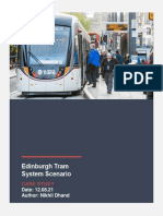 Edinburgh Tram System - Case Study