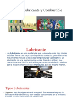 Tipos de Lubricante y Combustible