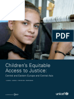 Equitable Access To Justice For Children in Central and Eastern Europe and Central Asia - V2 1