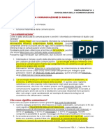 VDL 1 SOCIOLOGIA DELLA COMUNICAZIONE