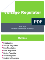 Voltage Regulator: Vivek Arya' Faculty of Engineering & Technology