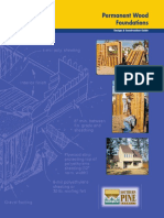 Permanent Wood Foundations: Southern Pine by Design Design & Construction Guide