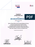 Certificado Lupe