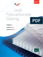 Multiwall Polycarbonate Glazing: Sheet