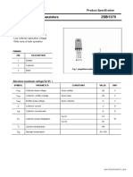 Silicon PNP Power Transistors: Savantic Semiconductor Product Specification