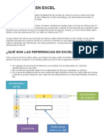 Referencias en Excel