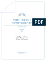 Protocolo General de Bioseguridad