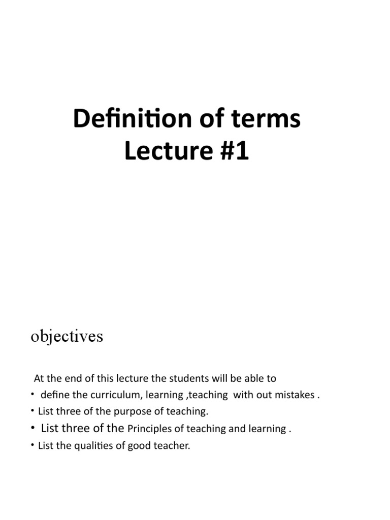 Teaching and Learning Principles Explained | PDF | Learning | Teachers