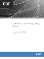 Data Domain Operating System Administration Guide, 5.7