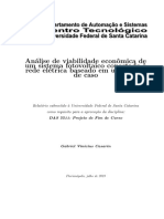 Análise Econômica Sistema Fotovoltaico