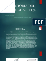 Historia Del Lenguaje SQL
