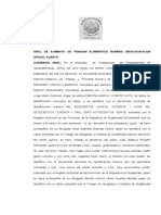 Acta Oral de Alimentos 1238-2018 Declaracion de Parte