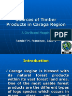 Sources of Timber Products in Caraga Region