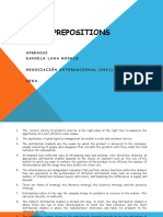 Prepositions: Aprendiz Daniela Luna Rodelo Negociaciòn Internacional (2021) Sena