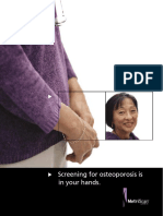 Screening For Osteoporosis Is in Your Hands.: Scanning Has Been Mandated A Reimbursable Expense