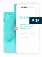 Boletín Técnico EDF 2020