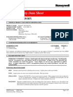 Material Safety Data Sheet: Genetron AZ-50 (R-507)