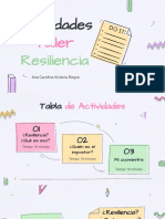 Actividades y Retroalimentación Taller Resiliencia