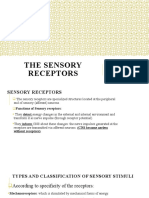 The Sensory Receptors