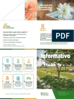 Folleto informativo