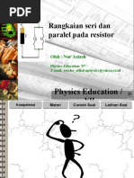 Download Rangkaian seri dan paralel pada resistor by Azizah Al-fiziyaa SN52216117 doc pdf