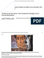 “El árbol de las seis raíces” como fundamento ideológico de los Círculos Bolivarianos. _ Blog Bolivariano