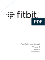 Fitbit Spo2 User Manual Version J: 129-0602-01 December 8, 2020