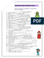 Comparatives and Superlatives.