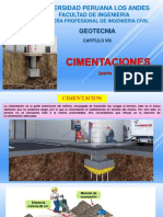 Clase Viii Cimentaciones Geotecnia (Parte 1)