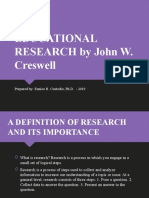 Educational Research by John W