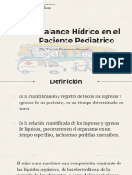 Balance Hidrico en Pediatría