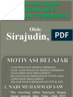 MOTIVASI BELAJAR