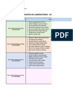 Distribución de Grupos de LAB ESNAII 2021